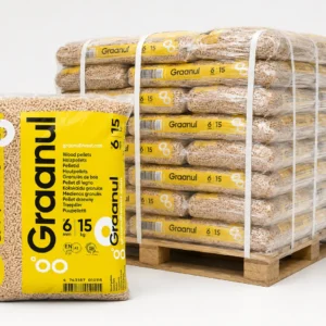 pellet drzewny graanul invest enplus a1 6 mm estonia paleta 975 kg